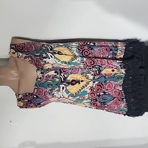 Angie Multicolored Halter Top